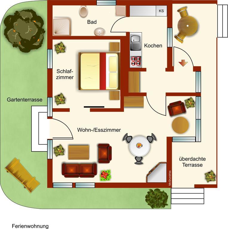 Ferienhaus Giesela **** Wernigerode Rum bild